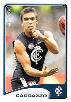 2008 Select Herald Sun AFL #27 Andrew Carrazzo Front